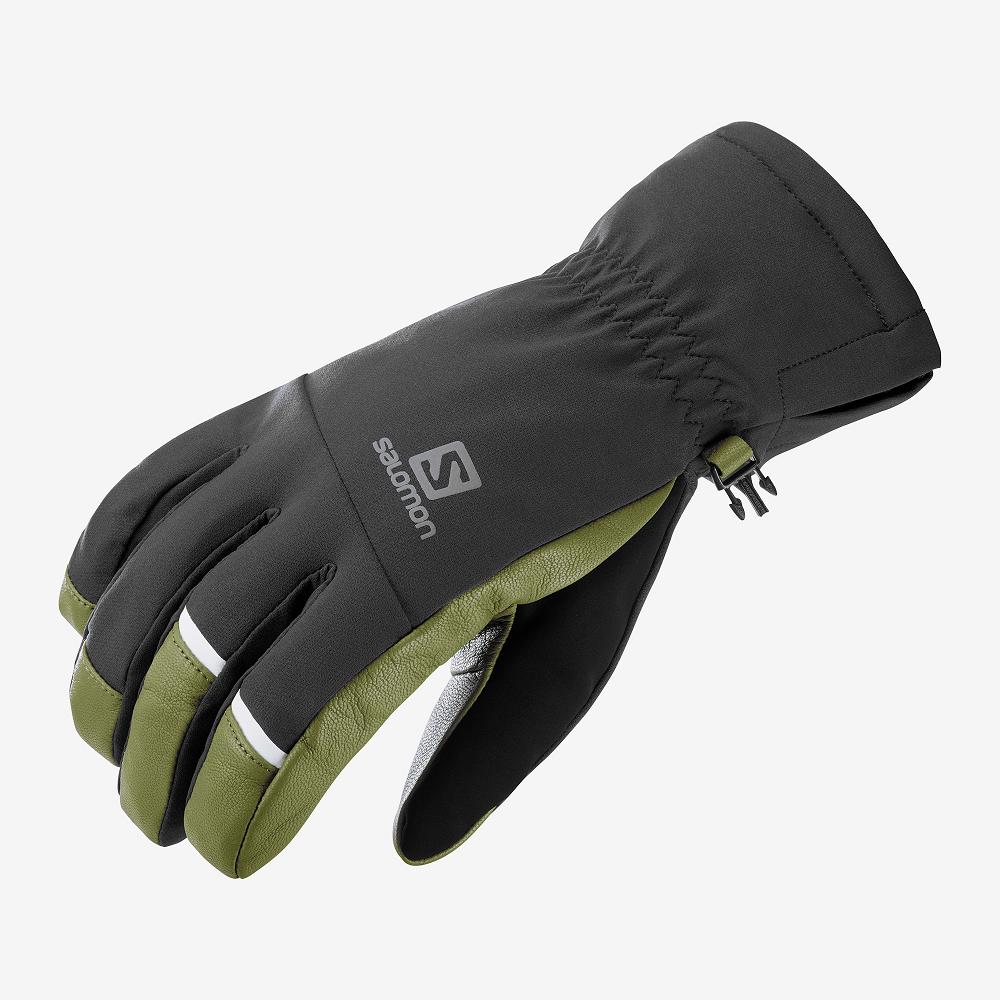 Gants Salomon Homme Noir - Salomon PROPELLER DRY M - France (9205-OVWKC)